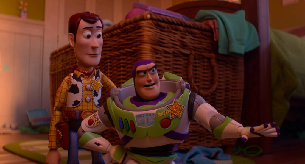 Toy Story 5 Příběh hraček - vysvětlující Buzz