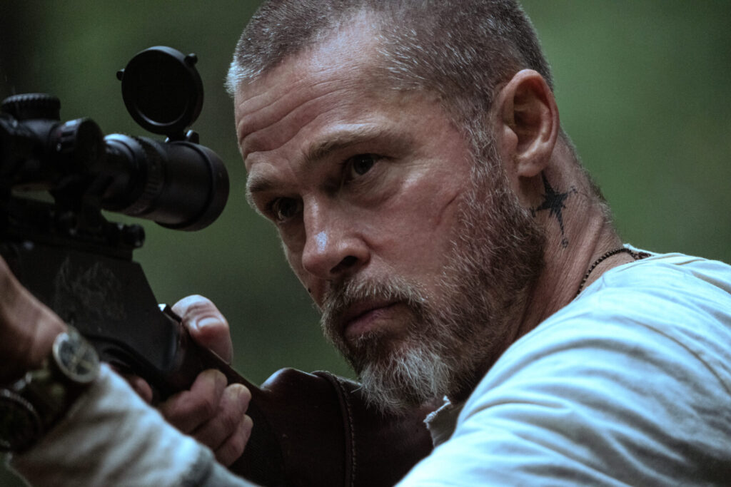 V srdci divočiny - Brad Pitt s puškou