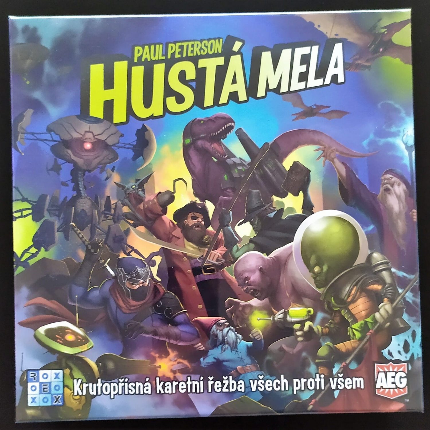 Desková hra Hustá Mela